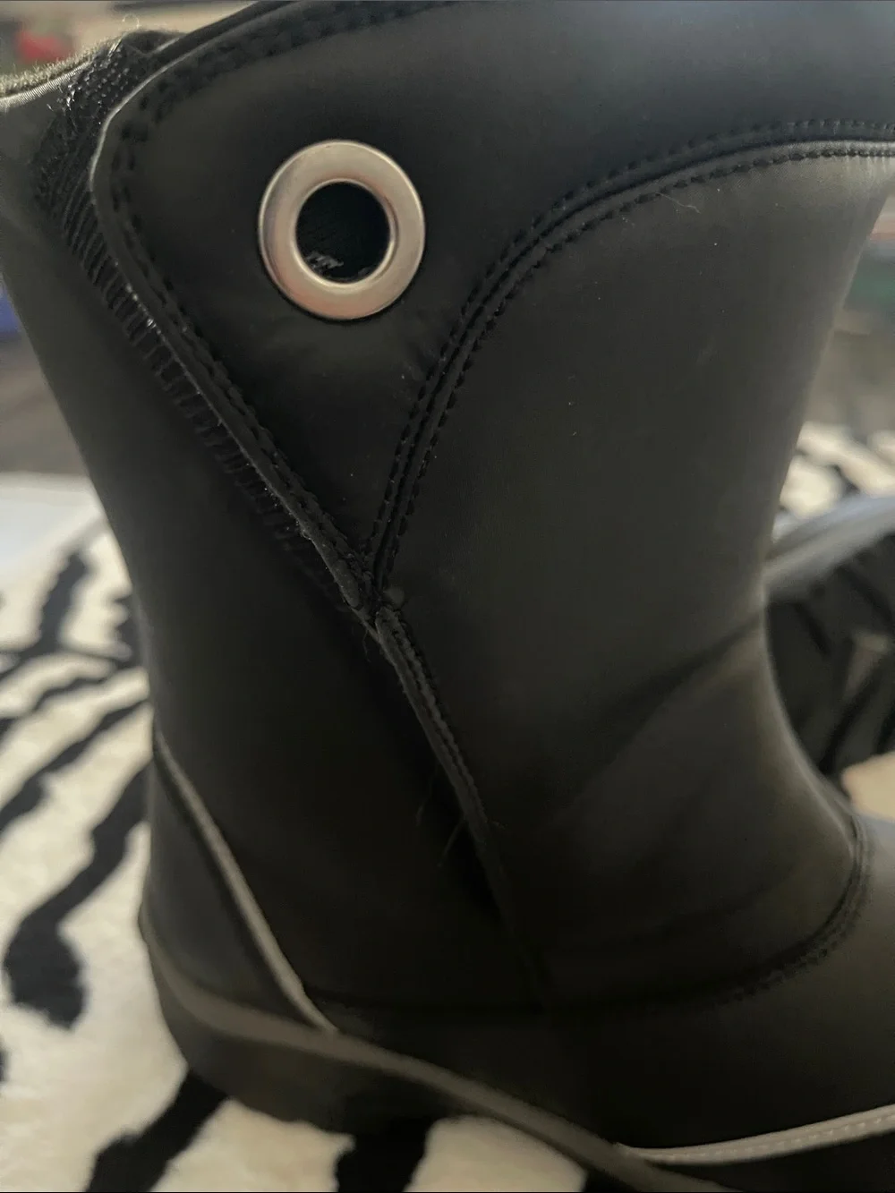 Lands' End NWOB Kids Black Winter Snow Boots